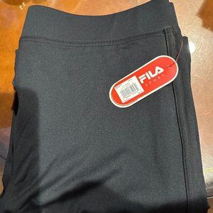 Women's Black Fila Endurance Bootcut Pant Size Large NWT